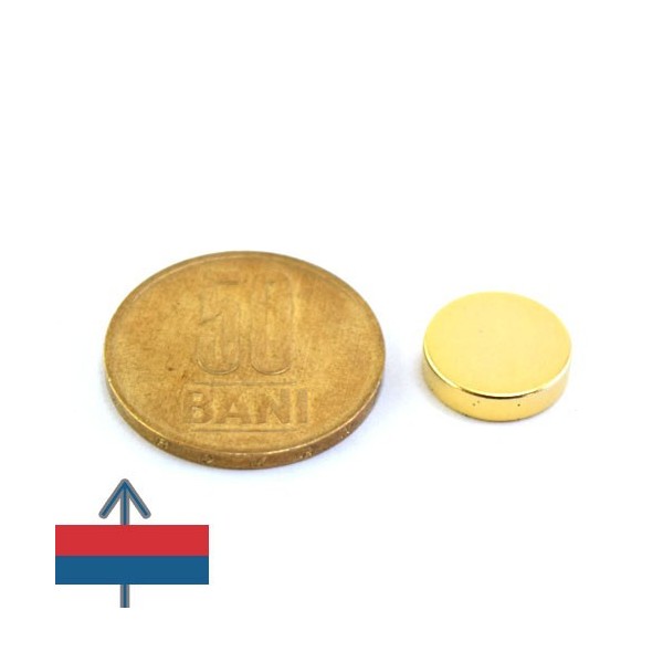 Magnet neodim disc 12.7 x 3.175 mm 1