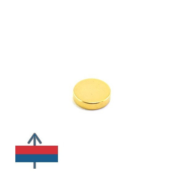 Неодимов магнит диск 12.7 x 3.175 мм 4