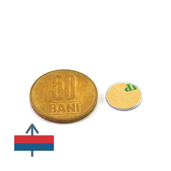 Неодимов магнит диск 13 x 1 мм 1