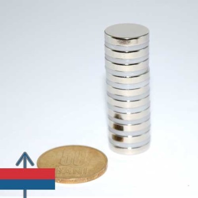 Magnet neodim disc 15 x 03 mm 4