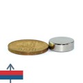 Неодимов магнит диск 15 x 0.5 мм 2