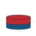 Неодимов магнит диск 15 x 0.8 мм C