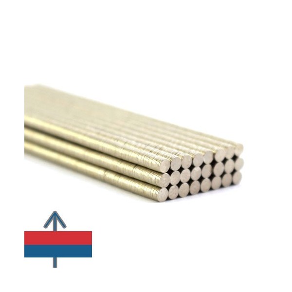 Magnet neodim disc 2.5 x 0.3 mm 5