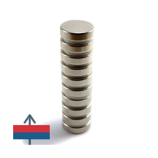 Неодимов магнит диск 25 x 0.7 мм 5