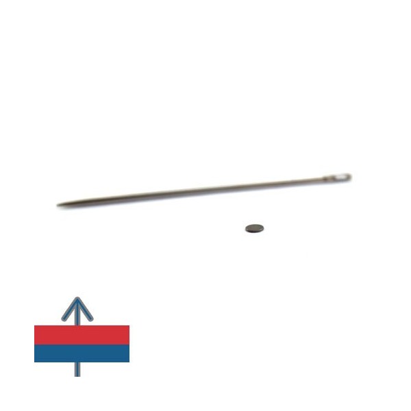 Неодимов магнит диск 3 x 0.3 мм 9