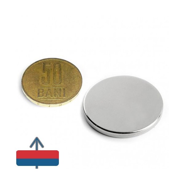 Magnet neodim disc 30 x 03 mm 1