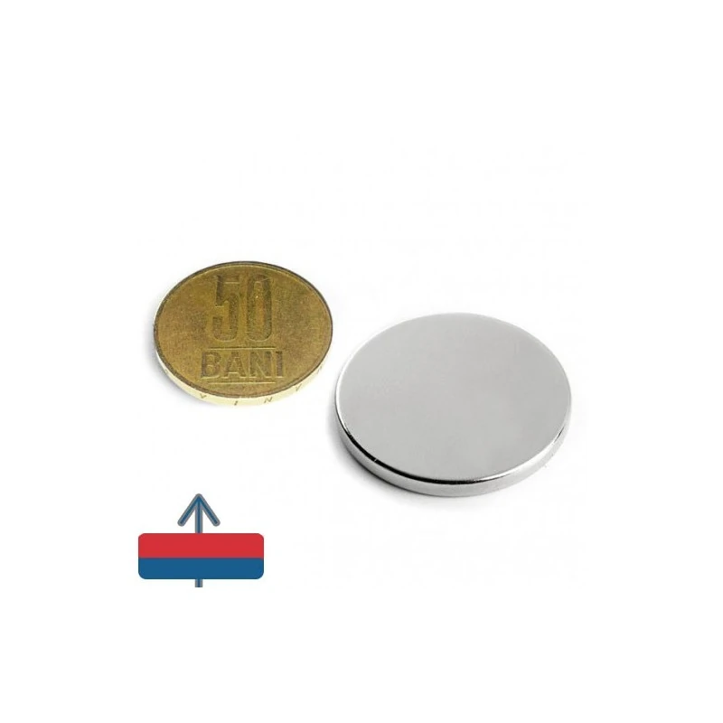 Magnet neodim disc 30 x 03 mm 1