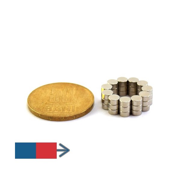 Magnet neodim disc 04 x 02 mm 15