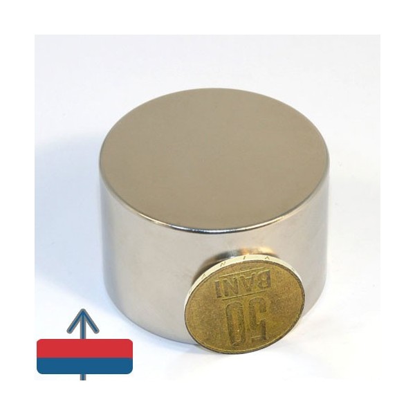 Неодимов магнит диск 45 x 30 мм 1