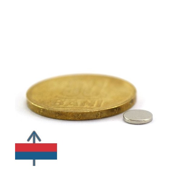 Magnet neodim cilindru 06 x 01 mm 2