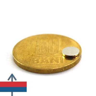 Magnet neodim cilindru 06 x 01 mm 3