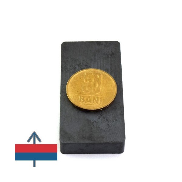 Magnet ferita bloc 60 x 30 x 10 mm 5
