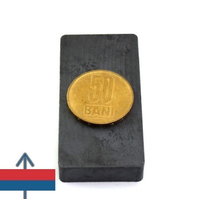 Magnet ferita bloc 60 x 30 x 10 mm 5
