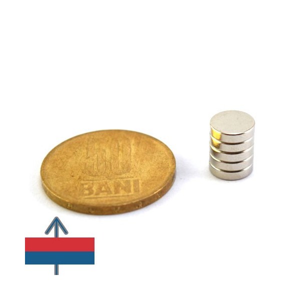 Magnet neodim disc 08 x 02 mm 7