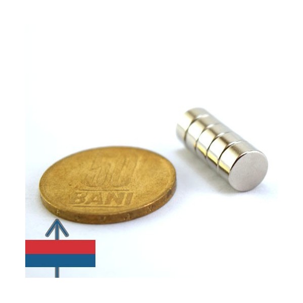 Magnet neodim disc 08 x 04 mm 5