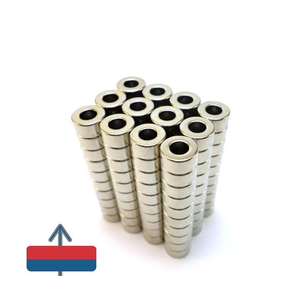 Magnet neodim inel 10 x 05 x 05 mm grup 2