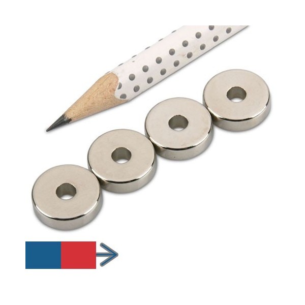 Magnet neodim inel 14 x 04 x 04 mm 2
