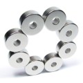 Група неодимови магнитни пръстени 20 x 6 x 8 мм, група пръстени