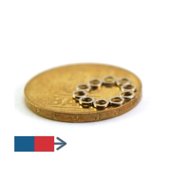 Magnet neodim inel 03 x 02 x 05 mm 8