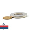 Неодимов магнит пръстен 50 x 25 x 5 мм 2