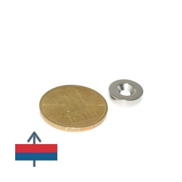 Неодимов магнит пръстен D 13 мм 1