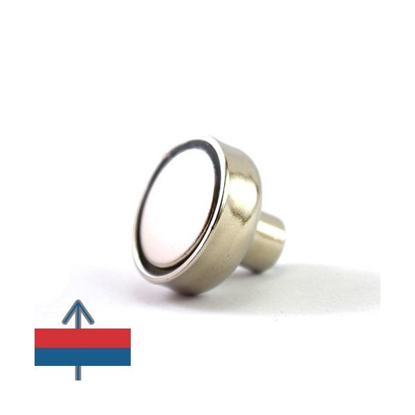 Magnet neodim oala D20 mm cu gat filetat 4