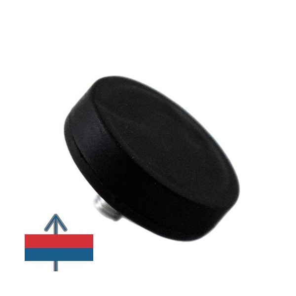 Magnet neodim oala D22 mm cauciucat filet exterior 4