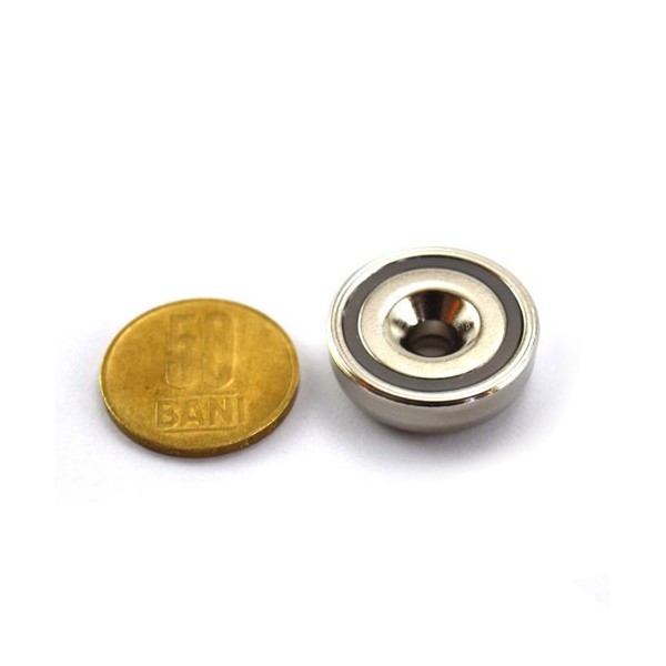 Неодимов магнит купичка D25 мм 3
