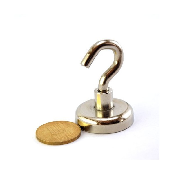 Неодимов магнит купичка с кука 32 мм 5