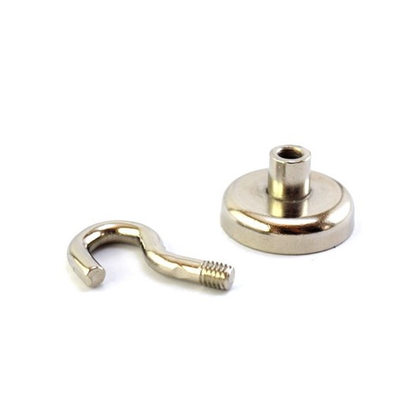 Неодимов магнит купичка с кука 32 мм 7