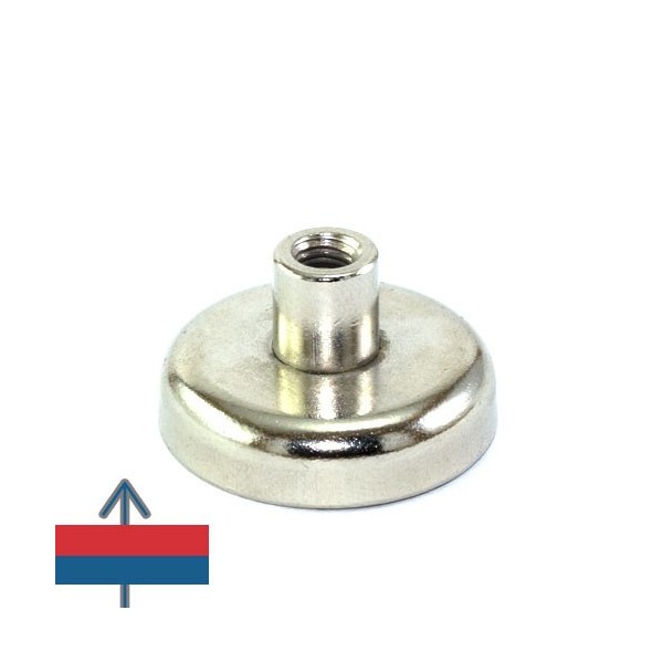 Magnet neodim oala D32 mm cu carlig inelar 5