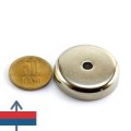Неодимов магнит купичка D36 мм 4