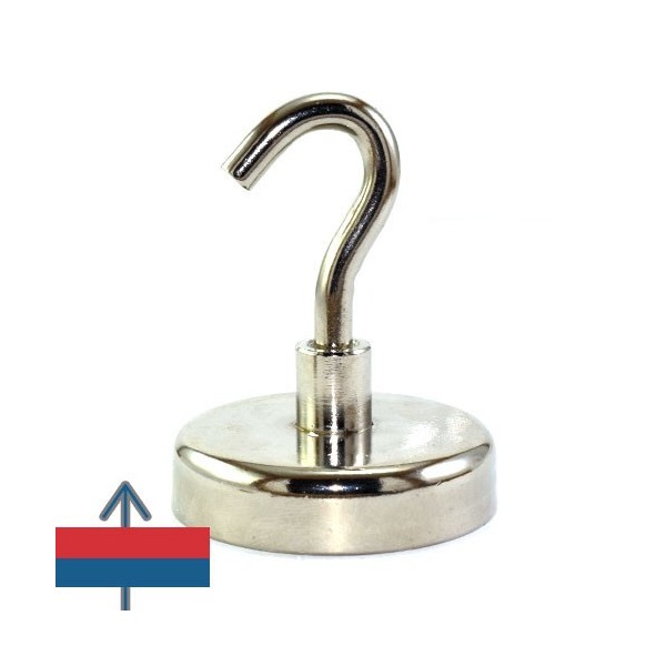 Неодимов магнит тенджера Ø60 мм с кука 3