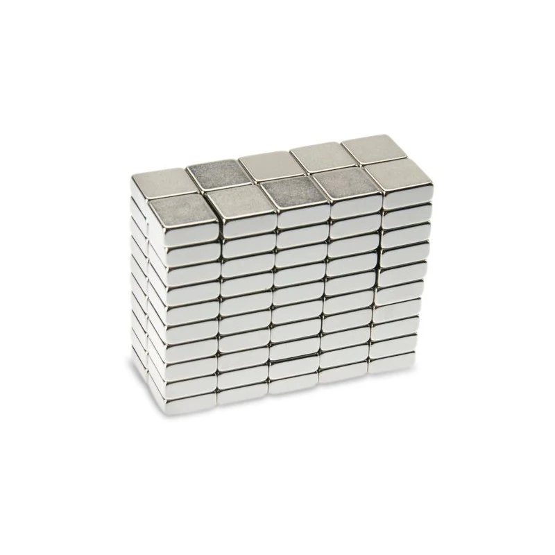Magnet neodim bloc 10 x 10 x 04 mm 2