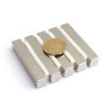 Неодимов магнит блок 60 x 10 x 10 мм - N45 комплект
