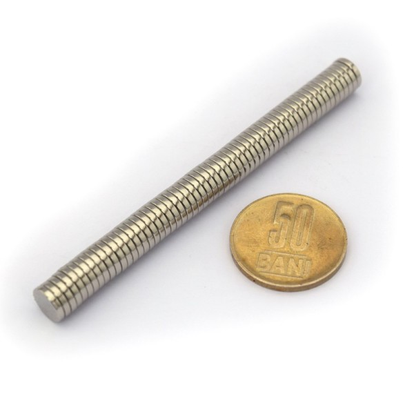 Magnet neodim disc 8 x 1,5 grup