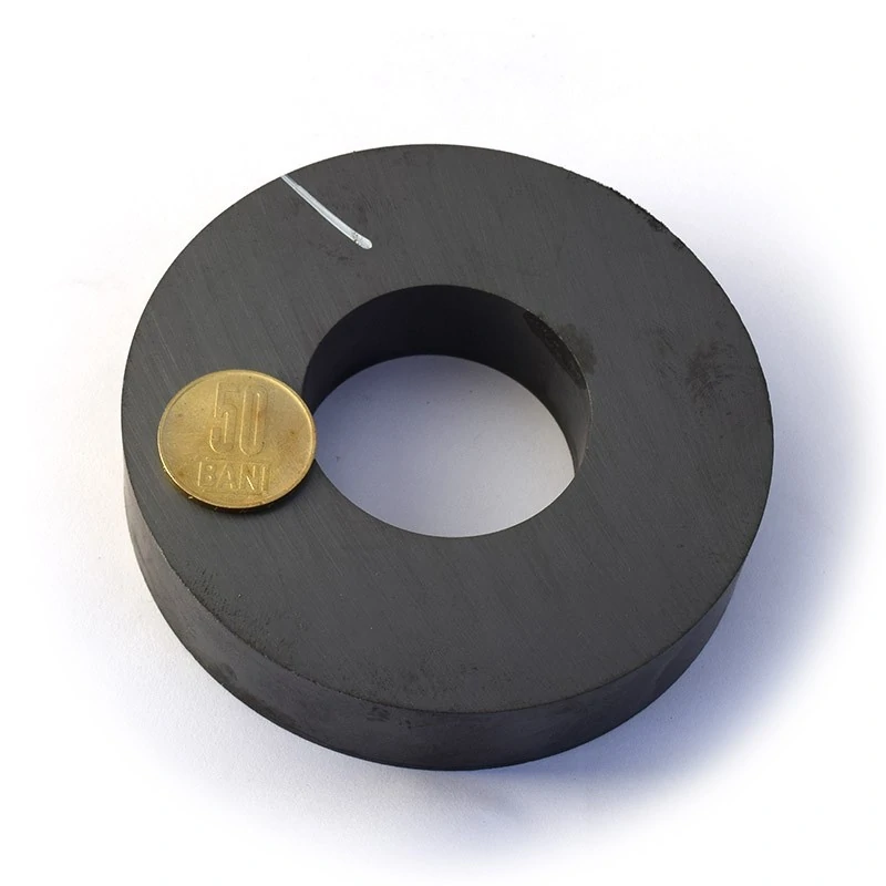 Magnet ferita inel 100 x 44,45 x 21.6 mm