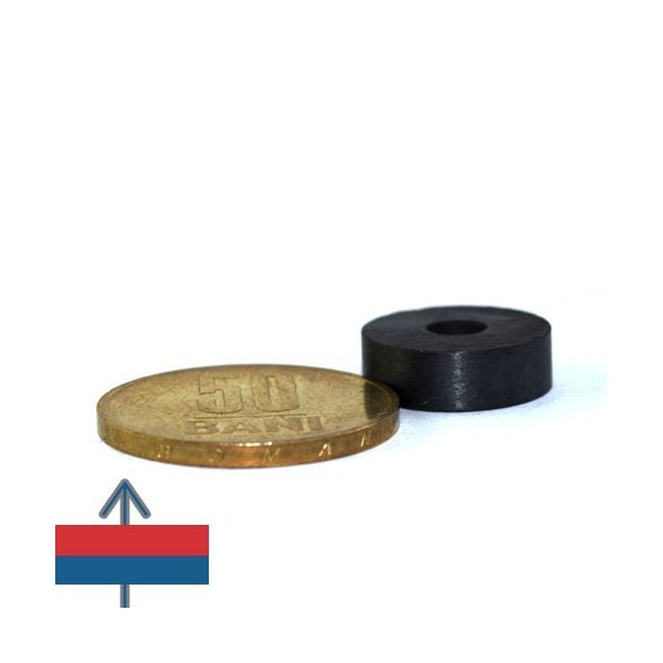 Magnet ferita inel 16 x 05 x 05 mm 2