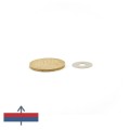 Неодимов магнит пръстен 13,5 x 5,5 x 0,5 мм с намагнитване