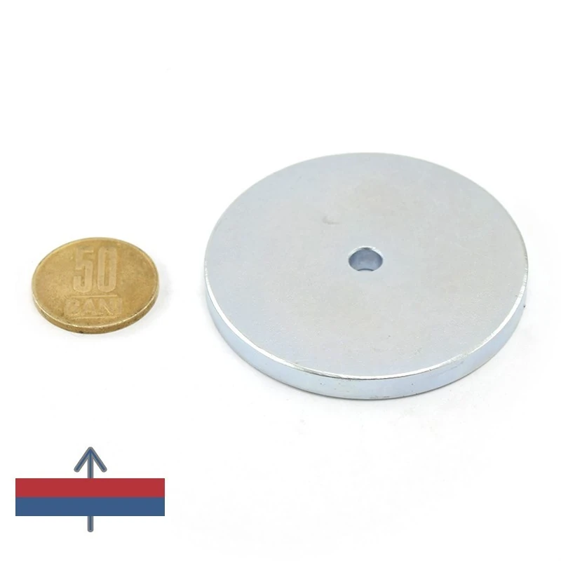 Magnet neodim inel 60 x 6 x 6 mm cu magnetizare