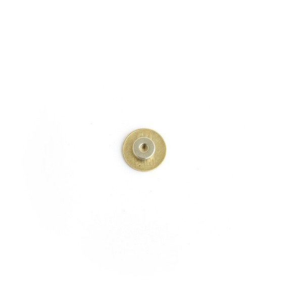 Magnet neodim inel 12 x 4 x 6 mm peste moneda de 50 bani