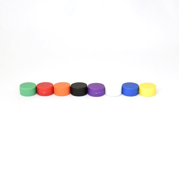 Pioneză magnetică neodim D 12,7 x 6,35 pastilă pinboard push pins toate culorile
