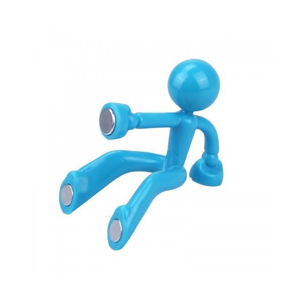 Suport magnetic chei cu patru magneți neodim albastru