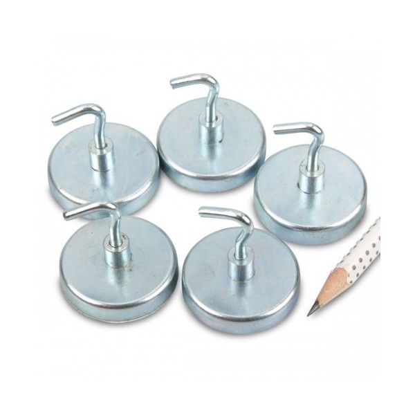 Феритен магнит купичка D36 мм с кука 4