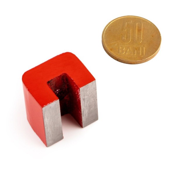 AlNiCo магнит подкова 22 x 25 x 17 мм - 3