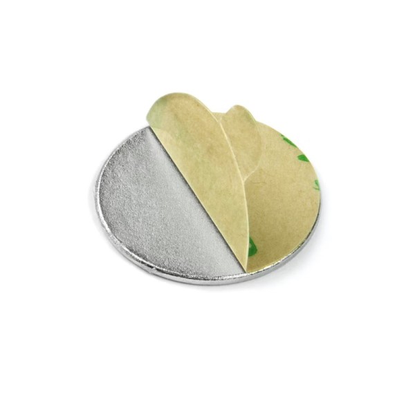 Magnet neodim disc 20 x 1 mm autoadeziv