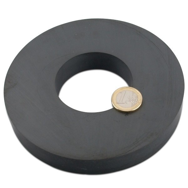 Magnet ferită inel 140 x 60 x 20 mm 3