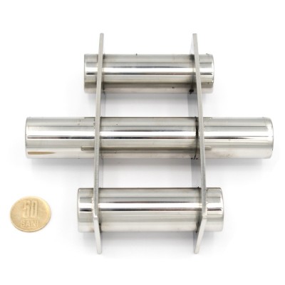 Grilă magnetică rotundă D 150 x 25 mm cu moneda de 50 bani