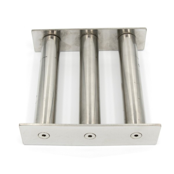 Grilă magnetică pătrată 150 x 150 x 25 mm vertical