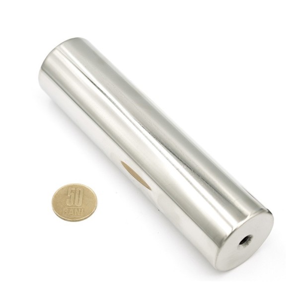 Bară magnetică D 38 x 150 mm 50 bani de sus
